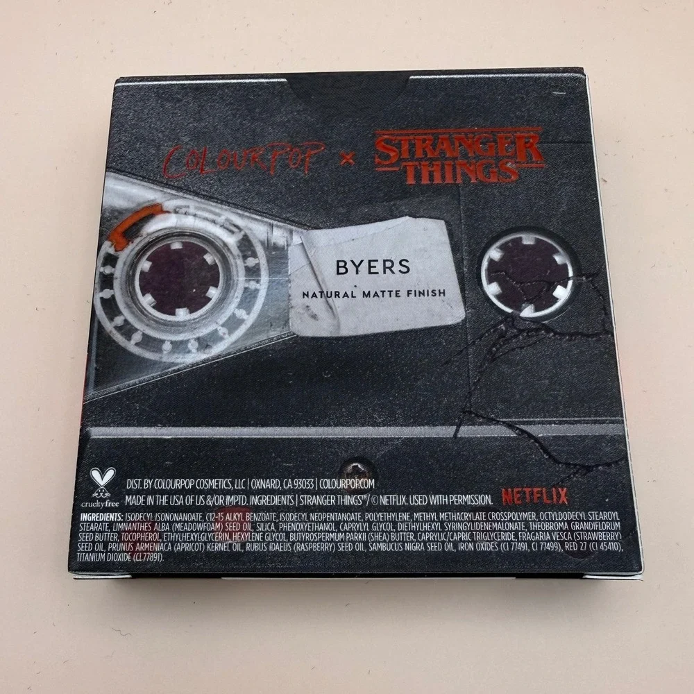ColourPop x Stranger Things Instant Crush Cream Blush Byers Matte Finish NIB